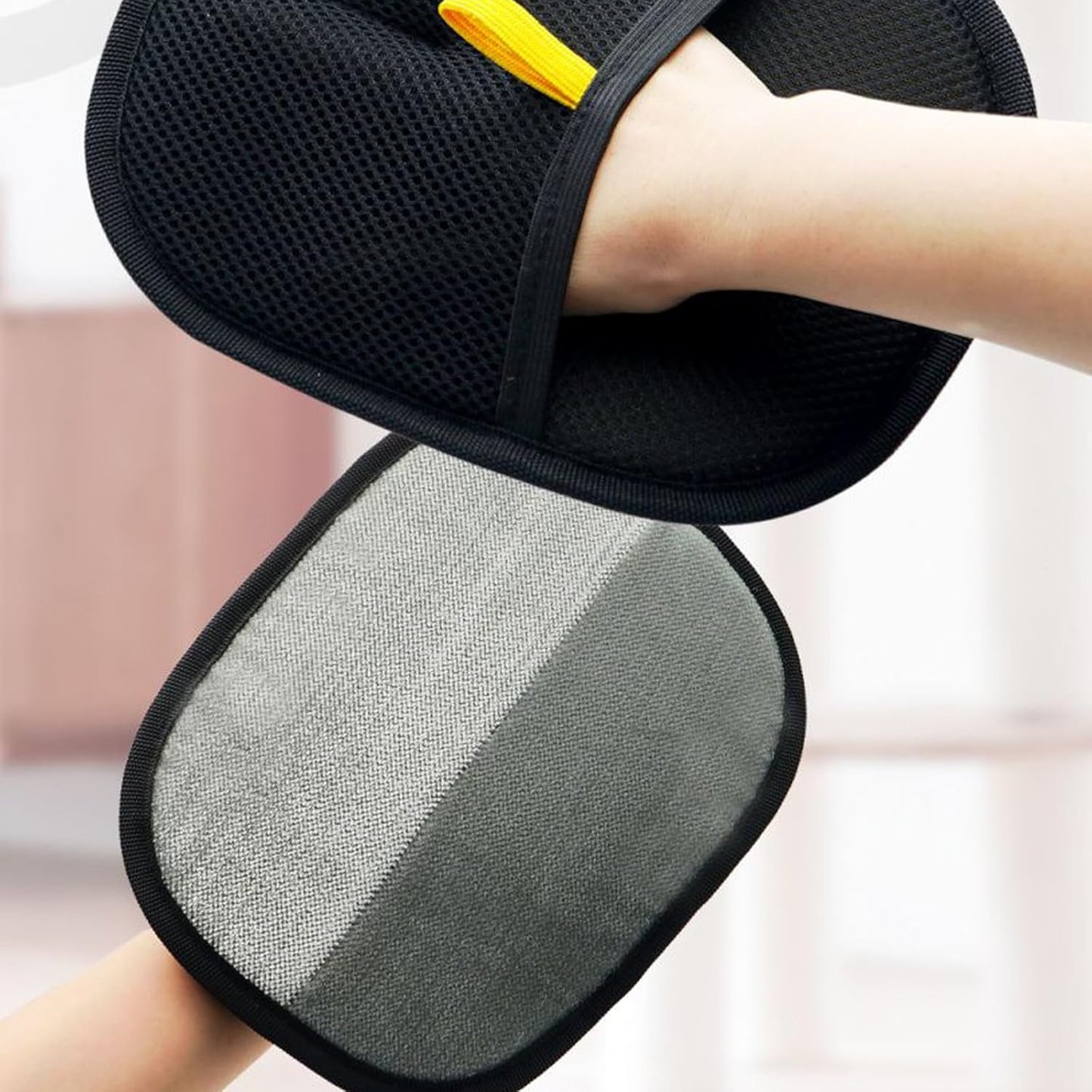 Pet Electrostatic Hair Removal Gloves Two-way Bristle Remover Hair Removal Brush Sticky Hair Artifact Cat Hair Gloves Cat Hair Removal Comb