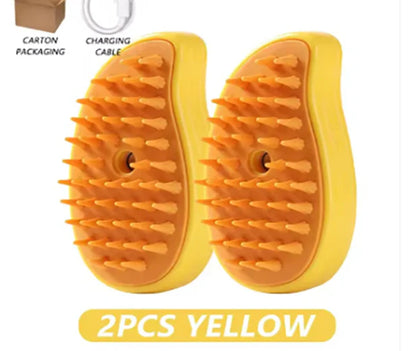 Pet Electric Spray Massage Comb Steam Brush